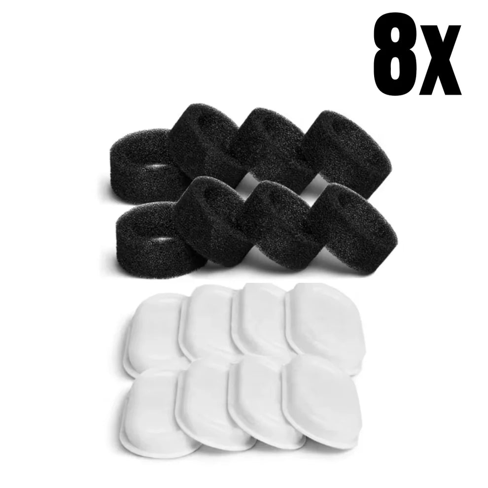 Purrflow - 8x Stainless Steel Replacement Filters