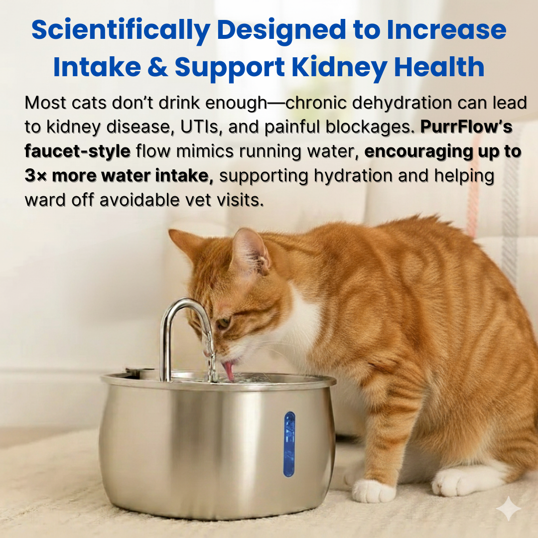 Purrflow™ - Water Fountain