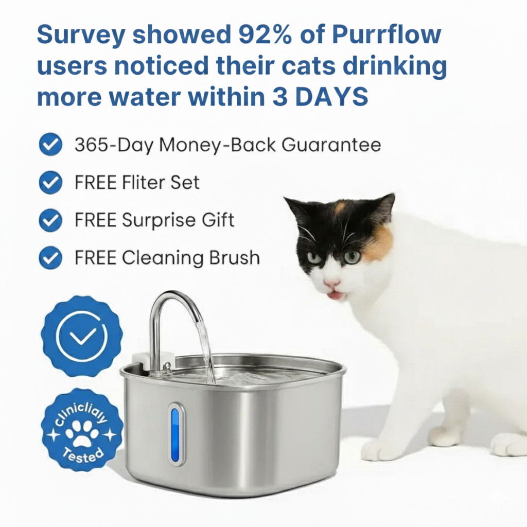 Purrflow™ - Water Fountain